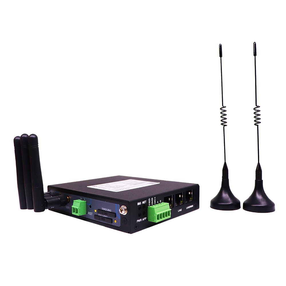Best wireless 4 ports 4G LTE WIFI Industrial Grade Router 3G 4G Wireless Router with SIM Card Slot